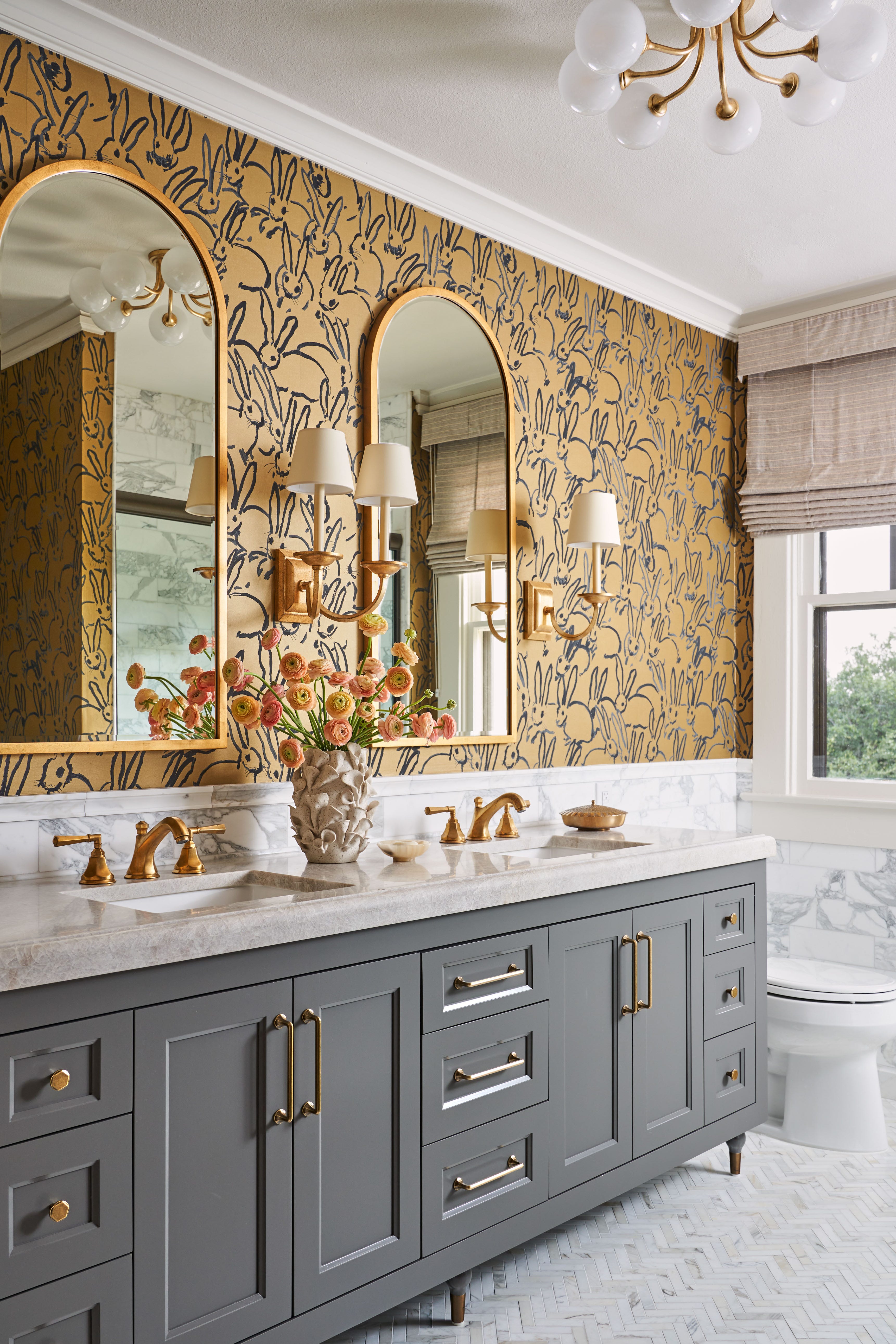 Luxury bathroom wallpaper Phoenix
